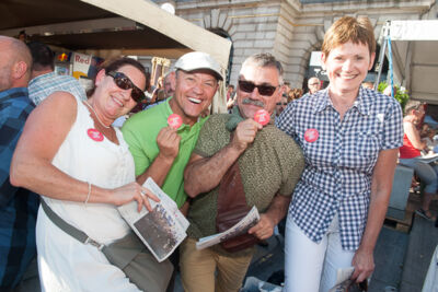 Vlaanderen zingt @ Gentse Feesten - Sint Baafsplein, picture 20, photographed by Dimitri Vanlommel - FrontView Magazine