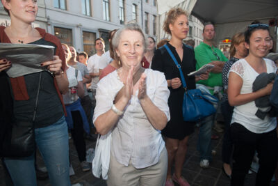Vlaanderen zingt @ Gentse Feesten - Sint Baafsplein, picture 67, photographed by Dimitri Vanlommel - FrontView Magazine