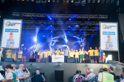 Vlaanderen zingt @ Gentse Feesten - Sint Baafsplein, picture 68, photographed by Dimitri Vanlommel - FrontView Magazine