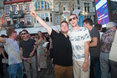 Vlaanderen zingt @ Gentse Feesten - Sint Baafsplein, picture 70, photographed by Dimitri Vanlommel - FrontView Magazine