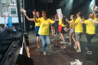 Vlaanderen zingt @ Gentse Feesten - Sint Baafsplein, picture 73, photographed by Dimitri Vanlommel - FrontView Magazine