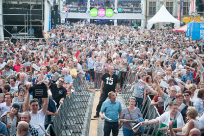 Vlaanderen zingt @ Gentse Feesten - Sint Baafsplein, picture 86, photographed by Dimitri Vanlommel - FrontView Magazine