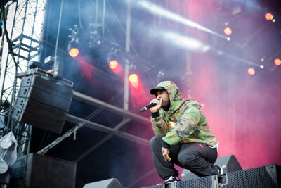 A$ap Ferg @ Dour Festival 2016, foto 1, foto's door Magali Decamps - FrontView Magazine