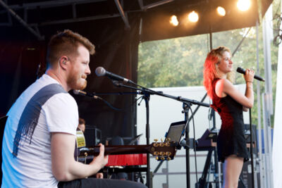 Laura Tesoro @ Engie parkies Aalst, picture 2, photographed by Bart Baevegems - FrontView Magazine