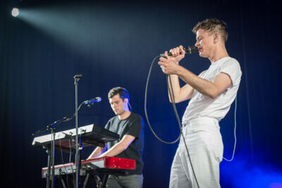 Perfume Genius @ Gent Jazz 2016, picture 9, photographed by Jan van Hecke - FrontView Magazine