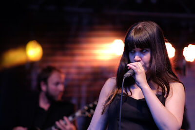 Lady Linn And Her Magnificent Seven @ Engie Parkies Kapellen, picture 39, photographed by James Van Roosbroeck - FrontView Magazine