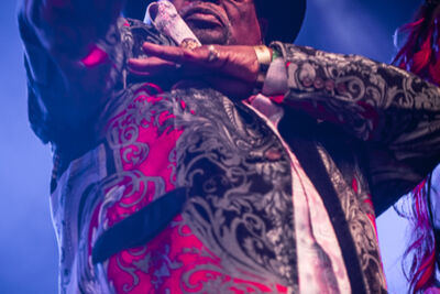 George Clinton @ OLT Rivierenhof, picture 8, photographed by Jan van Hecke - FrontView Magazine