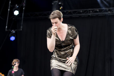 Noémie Wolfs @ Suikerrock 2016, foto 4, foto's door Dorien Goetschalckx - FrontView Magazine