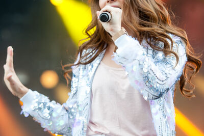 De Bende & Mega Mindy @ Suikerrock 2016, foto 3, foto's door Dimitri Vanlommel - FrontView Magazine