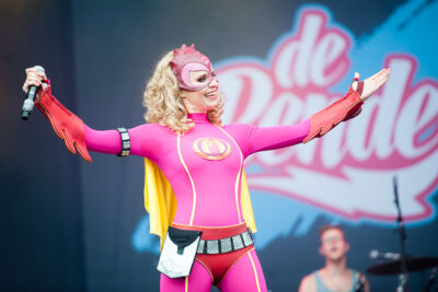 De Bende & Mega Mindy @ Suikerrock 2016, foto 26, foto's door Dimitri Vanlommel - FrontView Magazine