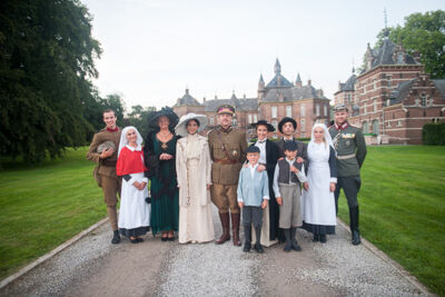 Albert 1 - Castvoorstelling @ Kasteel de Merode, foto 5, foto's door Goele Bormans - FrontView Magazine