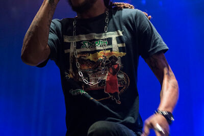 CARIBBEAN DANDEE feat Joeystarr & Nathy brussel summer festival, picture 1, photographed by Tom  Lammens - FrontView Magazine