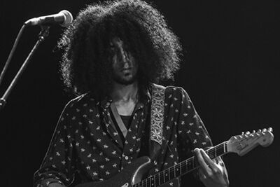 Michael Kiwanuka Dranouter2016, foto 8, foto's door Tom  Lammens - FrontView Magazine