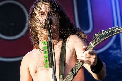 Airbourne @ Alcatraz Metal Fest 2016, foto 2, foto's door Edwin Houdevelt - FrontView Magazine