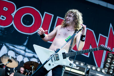Airbourne @ Into The Grave 2016, foto 3, foto's door Dorien Goetschalckx - FrontView Magazine