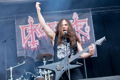 Gruesome @ Into The Grave 2016, foto 8, foto's door Dorien Goetschalckx - FrontView Magazine