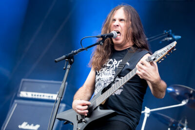 Gruesome @ Into The Grave 2016, foto 13, foto's door Dorien Goetschalckx - FrontView Magazine
