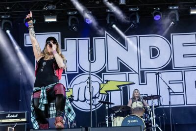 ThunderMother @ Alcatraz Metal Fest 2016, picture 12, photographed by Edwin Houdevelt - FrontView Magazine