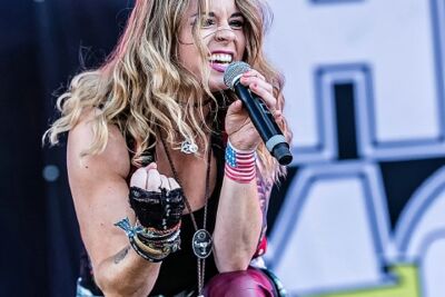 ThunderMother @ Alcatraz Metal Fest 2016, picture 16, photographed by Edwin Houdevelt - FrontView Magazine