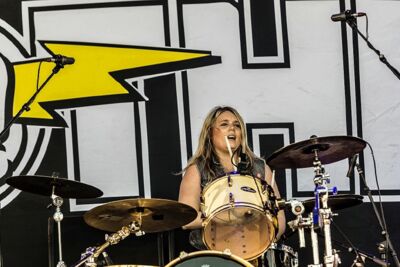 ThunderMother @ Alcatraz Metal Fest 2016, picture 19, photographed by Edwin Houdevelt - FrontView Magazine
