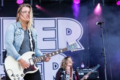 ThunderMother @ Alcatraz Metal Fest 2016, picture 27, photographed by Edwin Houdevelt - FrontView Magazine