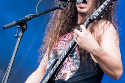 Vektor @ Into The Grave 2016, foto 17, foto's door Dorien Goetschalckx - FrontView Magazine