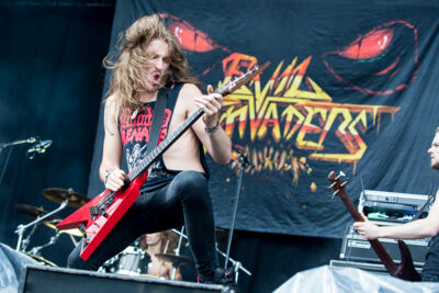 Evil Invaders @ Into The Grave 2016, picture 5, photographed by Dorien Goetschalckx - FrontView Magazine