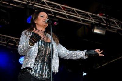 Jenny Berggren @ Nostalgie Beach Festival, picture 1, photographed by Marc Verdonck - FrontView Magazine