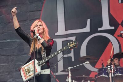Lita Ford @ Alcatraz Metal Fest 2016, foto 15, foto's door Edwin Houdevelt - FrontView Magazine