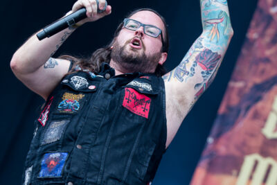 The Black Dahlia Murder @ Into The Grave 2016, foto 4, foto's door Dorien Goetschalckx - FrontView Magazine