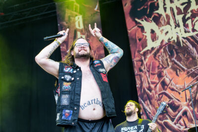 The Black Dahlia Murder @ Into The Grave 2016, foto 14, foto's door Dorien Goetschalckx - FrontView Magazine