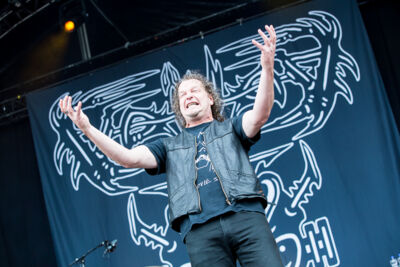 Voivod @ Into The Grave 2016, foto 1, foto's door Dorien Goetschalckx - FrontView Magazine
