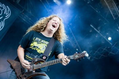 Voivod @ Into The Grave 2016, foto 3, foto's door Dorien Goetschalckx - FrontView Magazine