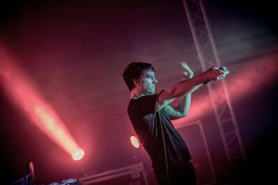 Atari Teenage Riot @ Ieper Hardcore Fest, picture 15, photographed by Luc Luyten - FrontView Magazine