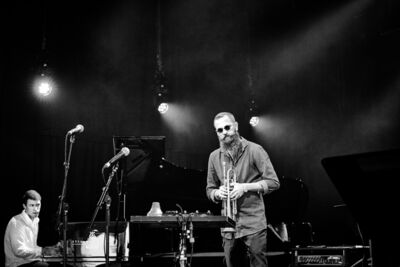 Jazz Middelheim - Zondag 14 augustus Avishai Cohen, Tutu Pouane, Jef Neve & Typhoon, STUFF. 'Hybrid Love', picture 10, photographed by Frederik Strobbe - FrontView Magazine