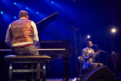 Jazz Middelheim - Zondag 14 augustus Avishai Cohen, Tutu Pouane, Jef Neve & Typhoon, STUFF. 'Hybrid Love', picture 42, photographed by Frederik Strobbe - FrontView Magazine