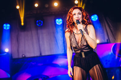 Natalia @ Marktrock Aalst 2016, picture 3, photographed by Elke Briers - FrontView Magazine