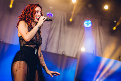 Natalia @ Marktrock Aalst 2016, picture 18, photographed by Elke Briers - FrontView Magazine