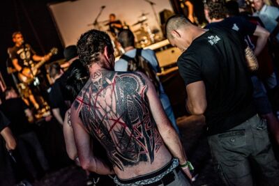 Sfeer en gezelligheid @ Ieper Hardcore Fest, picture 32, photographed by Luc Luyten - FrontView Magazine