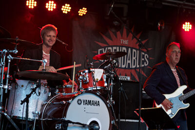 Silke & The Expendables @ Engie Parties Kapellen, picture 2, photographed by James Van Roosbroeck - FrontView Magazine