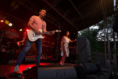 Silke & The Expendables @ Engie Parties Kapellen, picture 18, photographed by James Van Roosbroeck - FrontView Magazine