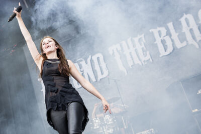 Beyond The Black @ Summer Breeze 2016, picture 11, photographed by Dorien Goetschalckx - FrontView Magazine