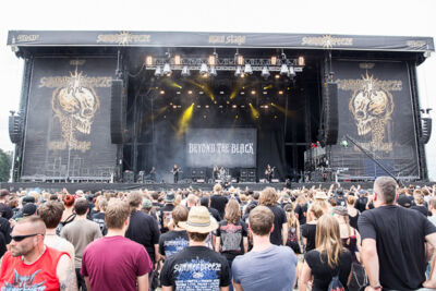 Beyond The Black @ Summer Breeze 2016, picture 28, photographed by Dorien Goetschalckx - FrontView Magazine