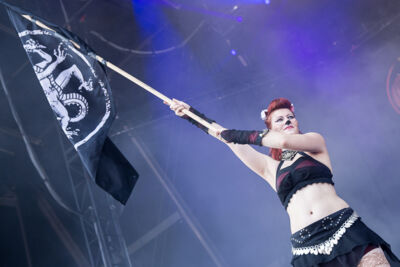 Feuerschwanz @ Summer Breeze 2016, picture 1, photographed by Dorien Goetschalckx - FrontView Magazine