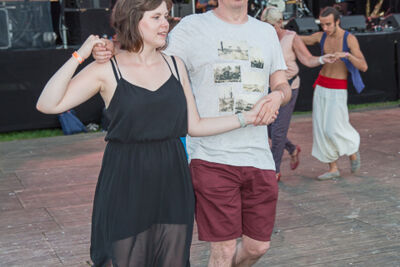 Folkdansinitiatie Kurt Garrez @ BoombalFestival Dag 1 Lovendegem, picture 2, photographed by Guy Danneels - FrontView Magazine