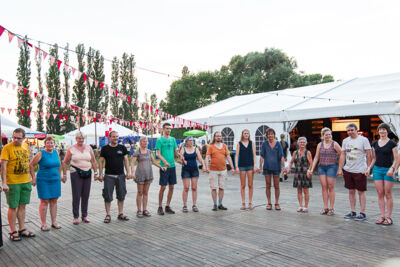 Folkdansinitiatie Kurt Garrez @ BoombalFestival Dag 1 Lovendegem, picture 10, photographed by Guy Danneels - FrontView Magazine