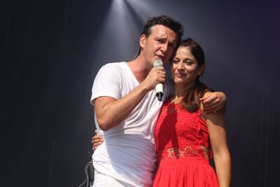 Sasha & Davy @ Buitenbeenpop, Leopoldsburg, foto 1, foto's door Heidi Elen - FrontView Magazine
