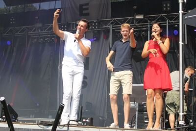 Sasha & Davy @ Buitenbeenpop, Leopoldsburg, foto 7, foto's door Heidi Elen - FrontView Magazine