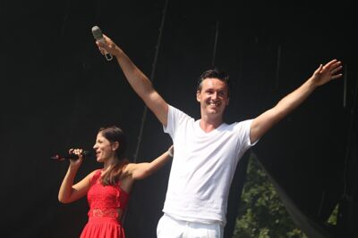 Sasha & Davy @ Buitenbeenpop, Leopoldsburg, foto 9, foto's door Heidi Elen - FrontView Magazine
