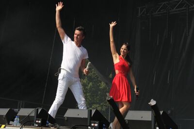 Sasha & Davy @ Buitenbeenpop, Leopoldsburg, foto 19, foto's door Heidi Elen - FrontView Magazine